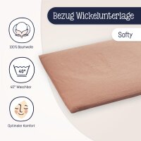 Julius Zöllner dune Überzug Wickelauflage Musselin 85x75