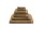 Heckett and Lane 1x VPE 2 st. Premium Badetuch 60/110 Cognac Brown Badetuch 60x110 Cognac-Brown Uni