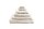 Heckett and Lane 1x VPE 1 st. Prestige Duschtuch 70/140 Off-White Badetuch 70x140 Off-white Gestreift