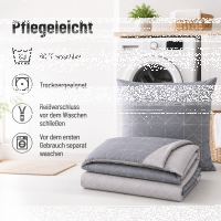 Soma Biber Bettwäsche 2tlg grau Silber 65101-08 | Bettwäsche-Set aus 100% Baumwolle | 2 teilige Wende-Bettwäsche 155x220 cm & Kissen 80x80 cm | Geometrisches Muster