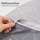 Soma Biber Bettwäsche 2tlg grau Silber 65101-08 | Bettwäsche-Set aus 100% Baumwolle | 2 teilige Wende-Bettwäsche 155x220 cm & Kissen 80x80 cm | Geometrisches Muster