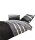 Soma Design Feinbiber Bettwäsche Davos 65030 silber 135x200 cm + 80x80 cm