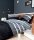 Soma Design Feinbiber Bettwäsche Davos 65030 silber 135x200 cm + 80x80 cm