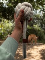 Zerrspielzeug Seilspielzeug für Hunde aus 100% Polyester , Tau Hundespielzeug 36 cm