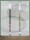 HOME in green Dacio 3Er Set 245 X 60 cm 3x Schiebevorhang inkl. Paneelwagen und Klemmleiste Grau