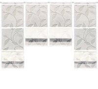 HOME WOHNIDEEN Rana 4Er Set 120 x 30 cm 4x Magnetrollo...