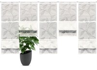 HOME WOHNIDEEN Rana 5Er Set 120 x 30 cm 5x Magnetrollo...
