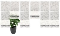 HOME WOHNIDEEN Rana 6Er Set 120 x 30 cm 6x Magnetrollo...