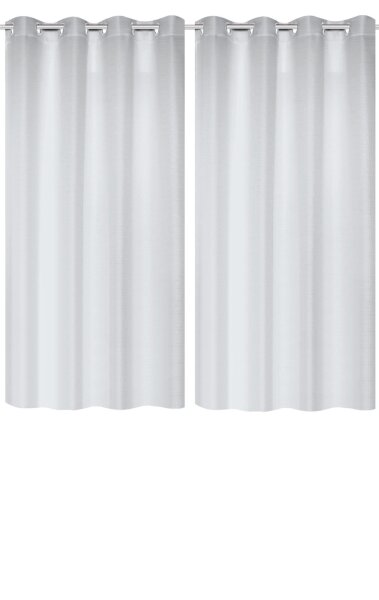 Home Basics Benoga 2Er Set 175 x 135 cm 2x Fertigschal Silber