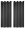 Home Basics Benoga 2Er Set 175 x 135 cm 2x Fertigschal Schwarz