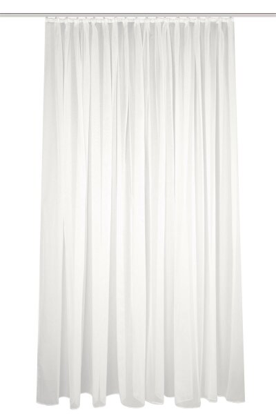 HOME WOHNIDEEN Sablio 175 x 450 1x Fertigschal Wollweiß
