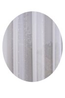 HOME WOHNIDEEN Fertigstore Effektvoile Streifen "Kyra" 245 x 300 cm 1x Fertigstore Weiss