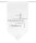 HOME WOHNIDEEN Fensterbehang Voile Digitaldruck "Auszeit" 100 x 60 cm 1x Fensterbehang Grau