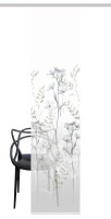 Vision S  Vision S | Schiebevorhang Bambusoptik Digitaldruck | Helvin 260 x 60 cm 1x Schiebewand inkl. Paneelwagen und Klemmleiste Grau