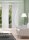 Vision S  Vision S | Schiebevorhang Bambusoptik Digitaldruck | Laurina 260 x 60 cm 1x Schiebewand inkl. Paneelwagen und Klemmleiste Grau
