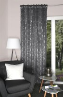 HOME WOHNIDEEN Fertigschal Abdunkler Suede Foliendruck...