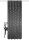 HOME WOHNIDEEN Fertigschal Abdunkler Suede Foliendruck "Eddie" 245 x 140 cm 1x Abdunklungsschal Grau