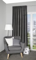 HOME WOHNIDEEN Fertigschal Thermo Samt Uni...