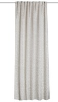 HOME WOHNIDEEN Fertigschal Deko Jacquard Schrumpfgarn "Minas" 245 x 140 cm 1x Fertigdeko Beige
