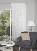 HOME WOHNIDEEN Panilia 145 X 140 cm 1x Fertigschal Wollweiss