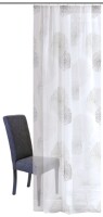 HOME WOHNIDEEN Rawlins Zugbandschal 175 X 140 cm 1x Fertigschal inkl. 1x Bügelband Grau