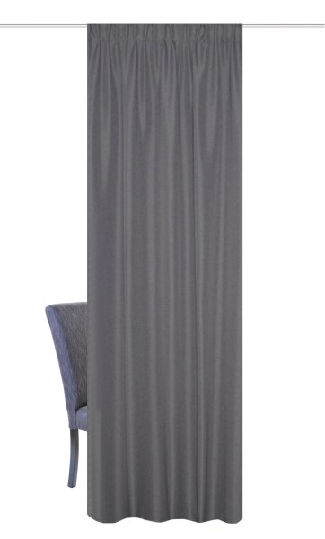 Home Basics Eskimo 245 x 135 cm 1x Thermoschal inkl. 1x Bügelband Grau