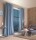 Home Basics Eskimo 175 x 135 cm 1x Thermoschal inkl. 1x Bügelband Blau