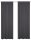 Home Basics Eskimo 2Er Set 145 x 135 cm 2x Thermoschal inkl. 1x Bügelband Grau