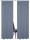 Home Basics Eskimo 2Er Set 175 x 135 cm 2x Thermoschal inkl. 1x Bügelband Blau
