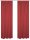 Home Basics Eskimo 2Er Set 145 x 135 cm 2x Thermoschal inkl. 1x Bügelband Bordeaux