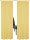 Home Basics Eskimo 2Er Set 245 x 135 cm 2x Thermoschal inkl. 1x Bügelband Gelb