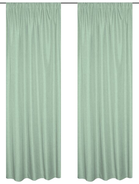 Home Basics Eskimo 2Er Set 145 x 135 cm 2x Thermoschal inkl. 1x Bügelband Mint