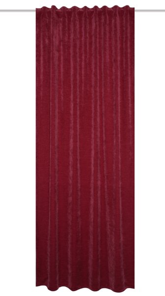 HOME WOHNIDEEN Wolly 175 x 135 cn 1x Thermoschal inkl. 1x Bügelband Bordeaux
