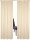 HOME WOHNIDEEN Wolly 2Er Set 225 x 135 cm 2x Thermoschal inkl. 1x Bügelband Creme