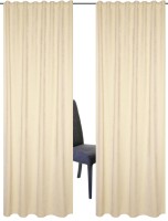 HOME WOHNIDEEN Wolly 2Er Set 265 x 135 cm 2x Thermoschal inkl. 1x Bügelband Creme
