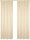 HOME WOHNIDEEN Wolly 2Er Set 265 x 135 cm 2x Thermoschal inkl. 1x Bügelband Creme