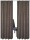 HOME WOHNIDEEN Wolly 2Er Set 295 x 135 cm 2x Thermoschal inkl. 1x Bügelband Stein