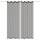 HOME WOHNIDEEN Dolly 2Er Set 245 x 140 cm 2x Fertigschal inkl. 1x Bügelband Grau