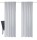 HOME WOHNIDEEN John 2Er Set 175 x 135 cm 2x Verdunklungsschal inkl. 1x Bügelband Natur