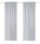 HOME WOHNIDEEN John 2Er Set 225 x 135 cm 2x Verdunklungsschal inkl. 1x Bügelband Natur