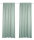 HOME WOHNIDEEN John 2Er Set 145 x 135 cm 2x Verdunklungsschal inkl. 1x Bügelband Mint