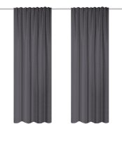 HOME WOHNIDEEN John 2Er Set 145 x 135 cm 2x...