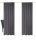 HOME WOHNIDEEN John 2Er Set 145 x 135 cm 2x Verdunklungsschal inkl. 1x Bügelband Anthrazit
