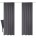 HOME WOHNIDEEN John 2Er Set 160 x 135 cm 2x Verdunklungsschal inkl. 1x Bügelband Anthrazit