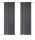 HOME WOHNIDEEN John 2Er Set 245 x 135 cm 2x Verdunklungsschal inkl. 1x Bügelband Anthrazit