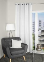 Home Basics Atlantik 235 x 140 cm 1x Fertigschal Weiß