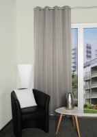Home Basics Atlantik 235 x 140 cm 1x Fertigschal Silber