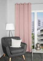 Home Basics Atlantik 235 x 140 cm 1x Fertigschal Altrose