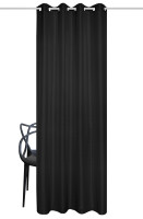 Home Basics Atlantik 235 x 140 cm 1x Fertigschal Schwarz