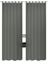 Home Basics Fersken 245 x 130 cm 1x Fertigschal Anthrazit